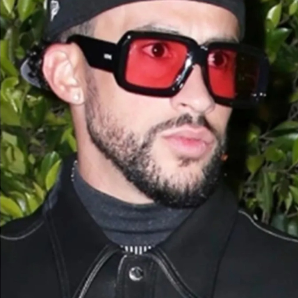 Stylish Red Lens Sunglasses